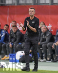 24.08.2021, Fussball 3. Liga 2021/2022, 5.Spieltag, TSV 1860 Mnchen - FC Viktoria Kln, im Grnwalder-Stadion Mnchen,  Trainer Michael Kllner (TSV 1860 Mnchen) 

