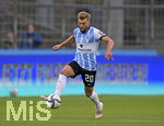 24.08.2021, Fussball 3. Liga 2021/2022, 5.Spieltag, TSV 1860 Mnchen - FC Viktoria Kln, im Grnwalder-Stadion Mnchen, Yannick Deichmann (TSV 1860 Mnchen) am Ball 

