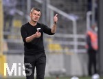 24.08.2021, Fussball 3. Liga 2021/2022, 5.Spieltag, TSV 1860 Mnchen - FC Viktoria Kln, im Grnwalder-Stadion Mnchen, Trainer Michael Kllner (TSV 1860 Mnchen) 

