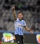 24.08.2021, Fussball 3. Liga 2021/2022, 5.Spieltag, TSV 1860 Mnchen - FC Viktoria Kln, im Grnwalder-Stadion Mnchen, Marcel Br (TSV 1860 Mnchen) gibt Anweisungen

