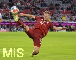 28.08.2021, Fussball 1. Bundesliga 2021/2022, 3. Spieltag, FC Bayern Mnchen - Hertha BSC Berlin, in der Allianz-Arena Mnchen. Joshua Kimmich (FC Bayern Mnchen) am Ball.
     

