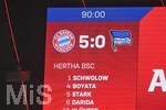 28.08.2021, Fussball 1. Bundesliga 2021/2022, 3. Spieltag, FC Bayern Mnchen - Hertha BSC Berlin, in der Allianz-Arena Mnchen. Ergebnis 5:0
     


