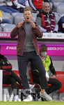 28.08.2021, Fussball 1. Bundesliga 2021/2022, 3. Spieltag, FC Bayern Mnchen - Hertha BSC Berlin, in der Allianz-Arena Mnchen.  Trainer Julian Nagelsmann (FC Bayern Mnchen) unzufrieden.
     


