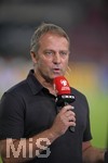 05.09.2021, Fussball WM-Qualifikation 2021/22 Gruppe J, Deutschland - Armenien, in der Arena Stuttgart, Bundestrainer Hans Flick (Deutschland) beim RTL-Interview vor dem Spiel.