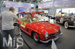 08.09.2021, Messe Mnchen IAA Mobility 2021 in Mnchen im Messegelnde Riem.  Oldtimer werden auch ausgestellt. Mercedes Benz 300 SL Coupe Baujahr 1956.