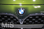 08.09.2021, Messe Mnchen IAA Mobility 2021 in Mnchen im Messegelnde Riem.  Ein grner BMW