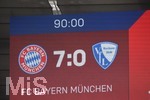 18.09.2021, Fussball 1. Bundesliga 2021/2022, 5. Spieltag, FC Bayern Mnchen - VfL Bochum, in der Allianz-Arena Mnchen.  Endstand 7:0 fr den FC Bayern 


