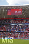 18.09.2021, Fussball 1. Bundesliga 2021/2022, 5. Spieltag, FC Bayern Mnchen - VfL Bochum, in der Allianz-Arena Mnchen.  Wegen der Corona-Pandemie sind nur 25.000 Zuschauer im Stadion zugelassen. 



