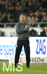 15.10.2021, Fussball 2. Bundesliga 2021/2022, 10. Spieltag, Hannover 96 - FC Schalke 04, in der HDI Arena Hannover. Trainer Jan Zimmermann (Hannover)