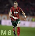 17.10.2021, Fussball 1. Bundesliga 2021/2022, 8. Spieltag, FC Augsburg - DSC Arminia Bielefeld, in der WWK-Arena Augsburg,   Andre Hahn (FC Augsburg) 


