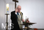 14.11.2021, Gottesdienst zur Einfhrung Pfarrerin Dr. Tatjana K. Schntgen, Pfarrer Arne Schntgen, Evangelische Erlserkirche Bad Wrishofen. Diakon Manfred Maria Bsing (Hannover) 
