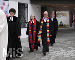 14.11.2021, Gottesdienst zur Einfhrung Pfarrerin Dr. Tatjana K. Schntgen, Pfarrer Arne Schntgen, Evangelische Erlserkirche Bad Wrishofen.
