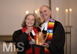 14.11.2021, Gottesdienst zur Einfhrung Pfarrerin Dr. Tatjana K. Schntgen, Pfarrer Arne Schntgen, Evangelische Erlserkirche Bad Wrishofen.
