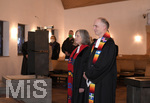 14.11.2021, Gottesdienst zur Einfhrung Pfarrerin Dr. Tatjana K. Schntgen, Pfarrer Arne Schntgen, Evangelische Erlserkirche Bad Wrishofen.
