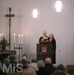14.11.2021, Gottesdienst zur Einfhrung Pfarrerin Dr. Tatjana K. Schntgen, Pfarrer Arne Schntgen, Evangelische Erlserkirche Bad Wrishofen.
