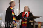 14.11.2021, Gottesdienst zur Einfhrung Pfarrerin Dr. Tatjana K. Schntgen, Pfarrer Arne Schntgen, Evangelische Erlserkirche Bad Wrishofen. Hier bei Ihrer Einfhrungsrede.
