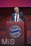 25.11.2021, Fussball 1. Bundesliga 2021/2022,  FC Bayern München, Jahreshauptversammlung 2021 im AUDI-Dome München, Vorstandsmitglied Oliver Kahn (Bayern München) bei seiner Rede 