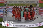 08.05.2022, Fussball 1. Bundesliga 2021/2022, 33. Spieltag, FC Bayern München - VfB Stuttgart, in der Allianz-Arena München. 