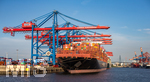 12.06.2022, Hamburg, Seehafen Hamburger Hafen. das Containerschiff AL MURAYKH (Malta) liegt im Containerhafen Waltershof am Container Terminal Burchardkai