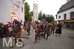 24.06.2022,  1522 - Heimkehr von Bicocca, das kleine Frundsbergfest.
An der Schwabenwiese das Landsknechtlager. und oben auf der Burg im Burghof.


