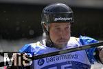 28.07.2022, Kanu-Slalom Weltmeisterschaften 2022 in Augsburg, Eiskanal, Olympiapark, Kajak Einer Mnner 2.Vorlauf, Ren Korpes (Kroatien)