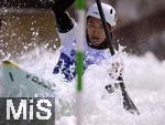 28.07.2022, Kanu-Slalom Weltmeisterschaften 2022 in Augsburg, Eiskanal, Olympiapark, Kajak Einer Mnner 2.Vorlauf,  Ysuke Muto (Japan) 