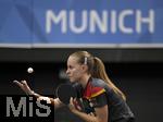 17.08.2022, European Championchips München 2022, Tischtennis Frauen Einzel Vorrunde, in der Rudi-Sedlmayer-Halle (Audi-Dome),  Annett Kaufmann (Deutschland)