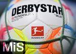22.09.2022, Fussball 1. Bundesliga 2022/2023, Der aktuelle offizielle Spielball der DFL, Derbystar, für die neue 1. und 2.Bundesliga-Saison 