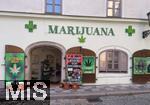 12.06.2022, Hanf-Laden in Prag (Tschechien). Alles was es zum Thema Cannabis-Produkte gibt kann man dort kaufen. (Kein Coffeeshop)