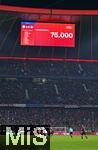 30.09.2022, Fussball 1. Bundesliga 2022/2023, 08.Spieltag, FC Bayern Mnchen - Bayer Leverkusen, in der Allianz-Arena Mnchen. 75000 Zuschauer das Stadion ist Ausverkauft


