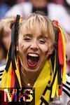 27.11.2022, Fussball Weltmeisterschaft 2022 in Katar, Vorrunde, 2.Spieltag, Spanien - Deutschland, Al-Bayt Stadium (Al-Khor),  Weibliche Fans Deutschland, 