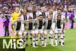 27.11.2022, Fussball Weltmeisterschaft 2022 in Katar, Vorrunde, 2.Spieltag, Spanien - Deutschland, Al-Bayt Stadium (Al-Khor),  Mannschaftsfoto Deutschland mit Torwart Manuel Neuer (Deutschland), Thilo Kehrer (Deutschland), Antonio R�diger (Deutschland), Niklas S�le (Deutschland), Leon Goretzka (Deutschland), Ilkay G�ndogan (Deutschland). David Raum (Deutschland), Thomas M�ller (Deutschland), Jamal Musiala (Deutschland), Joshua Kimmich (Deutschland), Serge Gnabry (Deutschland).