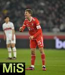 04.03.2023, Fussball 1. Bundesliga 2022/2023, 23. Spieltag, VfB Stuttgart - FC Bayern München, in der Mercedes-Benz-Arena Stuttgart. Thomas Müller (FC Bayern München) in Rage