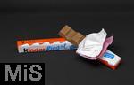 05.03.2023, Studioaufnahme: Kinderschokolade. Es ist ein Verbot von Süßigkeiten Werbung im Gespräch im Kinderprogramm.