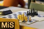 07.03.2023, Das 38. Internationale ChessOrg-Schachfestival in Bad Wörishofen (Bayern). Die Elite der Schach-Szene aus fast der ganzen Welt kämpft an den Tischen im Kurhaus um Weltranglistenpunkte und Preisgelder. Mehrere Großmeister aus Indien sind die aussichtsreichsten Akteure. 