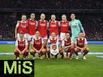 21.03.2023, UEFA Womens Champions League Spiel FC Bayern München - Arsenal WFC in der Allianzarena München, Teamfoto Arsenal London