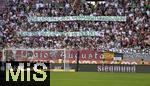 06.05.2023, Fussball 1. Bundesliga 2022/2023, 31.Spieltag, FC Augsburg - 1.FC Union Berlin, in der WWK-Arena Augsburg,  Schluss mit dem Vermarktungswahn - Nein zu Investoren in der DFL.