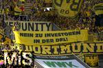 21.05.2023, Fussball 1. Bundesliga 2022/2023, 33.Spieltag, FC Augsburg - Borussia Dortmund, in der WWK-Arena Augsburg,  Nein zu Investoren in der DFL: