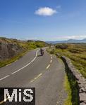 02.09.2023, Irland Land und Leute, Roadtrip am Ring of Kerry, der Kstenstrasse am Atlantik entlang im County Kerry.   