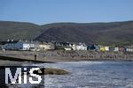 02.09.2023, Irland Land und Leute, Roadtrip am Ring of Kerry, der Kstenstrasse am Atlantik entlang im County Kerry.   Waterville Beach, 