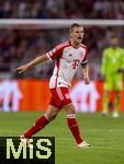 20.09.2023,  Fussball UEFA Championsleague 2023/2024: 1.Spieltag Vorrunde,  FC Bayern Mnchen - Manchester United, in der Allianz-Arena Mnchen. Joshua Kimmich (FC Bayern Mnchen) gibt als Kapitn lautstark Anweisungen.

