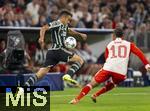 20.09.2023,  Fussball UEFA Championsleague 2023/2024: 1.Spieltag Vorrunde,  FC Bayern Mnchen - Manchester United, in der Allianz-Arena Mnchen.  Sergio Reguilon (Manchester United) zieht vorbei an Leroy Sane (Bayern Mnchen) 

