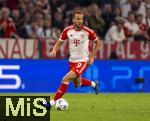 20.09.2023,  Fussball UEFA Championsleague 2023/2024: 1.Spieltag Vorrunde,  FC Bayern Mnchen - Manchester United, in der Allianz-Arena Mnchen. Harry Kane (FC Bayern Mnchen) am Ball.

