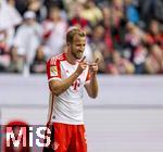 20.09.2023,  Fussball UEFA Championsleague 2023/2024: 1.Spieltag Vorrunde,  FC Bayern Mnchen - Manchester United, in der Allianz-Arena Mnchen. Harry Kane (FC Bayern Mnchen) Torjubel.

