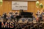 22.09.2023, Internationales Klassikfestival: Festival der Nationen 2023, im Kurhaus Bad Wrishofen im Unterallgu, Erffungskonzert im Kursaal mit Pianist Igor Levit (GER, am Klavier) und Orchester Camerata Salzburg.