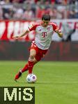 23.09.2023, Fussball 1. Bundesliga 2023/2024, 5.Spieltag, FC Bayern Mnchen - VfL Bochum, in der Allianz-Arena Mnchen. Min-jae Kim (Bayern Mnchen, Minjae Kim) am Ball 

