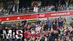 23.09.2023, Fussball 1. Bundesliga 2023/2024, 5.Spieltag, FC Bayern Mnchen - VfL Bochum, in der Allianz-Arena Mnchen. Jubel bei einem. Tor der Bayern auf der Ehrenloge.

