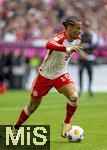 23.09.2023, Fussball 1. Bundesliga 2023/2024, 5.Spieltag, FC Bayern Mnchen - VfL Bochum, in der Allianz-Arena Mnchen. Leroy Sane (Bayern Mnchen) am Ball 

