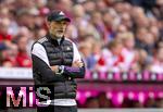 23.09.2023, Fussball 1. Bundesliga 2023/2024, 5.Spieltag, FC Bayern Mnchen - VfL Bochum, in der Allianz-Arena Mnchen. Trainer Thomas Tuchel (FC Bayern Mnchen) nachdenklich 

