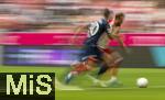23.09.2023, Fussball 1. Bundesliga 2023/2024, 5.Spieltag, FC Bayern Mnchen - VfL Bochum, in der Allianz-Arena Mnchen. Mitzieh-Aufnahme, Harry Kane (FC Bayern Mnchen) 

